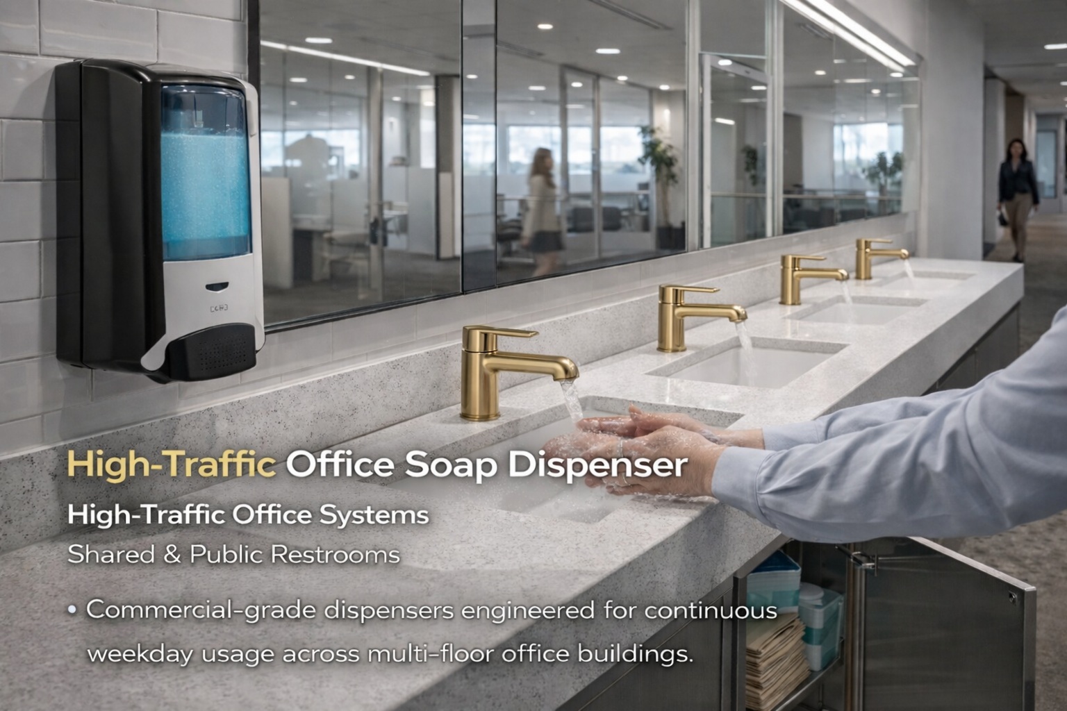 High Traffic Office Soap Dispenser